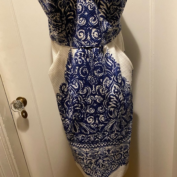 Awesome Jcrew dress with pockets. Asian inspired - Picture 5 of 7